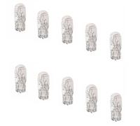 10 Glüh Lampe Birne W5W 12V 5W T10 W2,1x9,5 PKW Auto KFZ Glassockel Standlicht