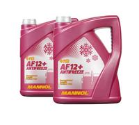 10 Liter (2x5) MANNOL Schmierstoff Longlife Antifreeze AF12+ 4036021157726