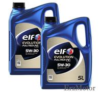 10 Liter ELF EVOLUTION 5W30 FULL TECH FE MOTORL FR RENAULT RN0720 ENGINE OIL