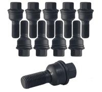 10 Radschrauben Kugelbund 2-teilig R14 M14x1.5 35mm schwarz VW ID. Buzz EB Touar