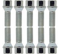 10 Radschrauben Radbolzen Kegelbund M12x1,25 silber 22mm