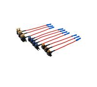 10 Stück 12-V-Kfz-Sicherungshalter, Add-A-Circuit-Sicherungsadapter mit Standard--Flachsicherungshalter, Kfz-Zubehör