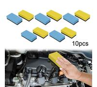 10 Stück Auto Keramik-Beschichtung Schwamm Glas Nano-Wachs Beschichtung Applika