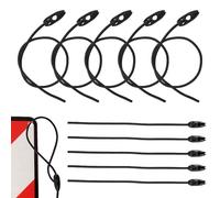 10 Stück Gepäckspanner für Warntafel Italien Fahrradträger,50cm elastische Spanngurte,Einstellbar,Multifunktional