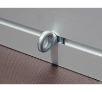 10 Stück Lastösen Zurrösen für Anssems Anhänger mit Nut in Bordwand