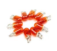 10 Stück-Set KFZ Beleuchtung PROFIWARE Glassockel Lampe Halogen 12V Autolampen (10x WY5W)