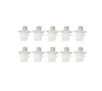 10 Stück Stoßstange hinten Kotflügel Clips kompatibel mit für Smart für For