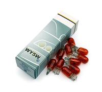 10 Stück - WY5W - W2.1x9.5d - T10 GELB 12V 5W KFZ Beleuchtung - LONGLIFE - Autolampen. Seitenblinker, Blinkerbirnen, Blinkerlampe, Blinklicht, Blinker