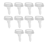 10 Stücke Zündschlüssel Ersatz 37410-55150 Kompatibel mit Kubota Traktor Kompatibel mit BX1500 BX1800 BX1830 BX22 BX2200 BX2230 BX23 Modelle Zündschlüssel