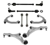 10 Teile Querlenkersatz Vorderachse VW Touareg Audi Q7 Porsche Cayenne ALU