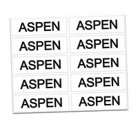 10 x Aufkleber Kraftstoff Kennzeichnung -Finest Folia Tankdeckel Auto Hinweis Brennstoffe AdBlue Benzin Gemisch Diesel Wasser Super (R022-05 Aspen)