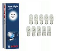 1-10 BOSCH W5W 5W 12V W2.1x9,5d Glüh Lampe Birne Glassockel Standlicht W5W