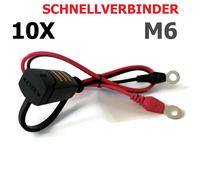 10 X CTEK Schnellkontaktkabel / Comfort Connect TYP2 56-260