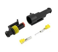 10 x KFZ Kabel Steckverbinder 1-polig / Schnellverbinder; IP67 wasserdicht; für Auto Motorrad Boot