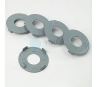 10 x Nabenkappen Nabendeckel Felgendeckel 60,0 - 57,0 mm U1 - grau