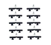 10 x Netzleiste 140 mm Planenleiste Abspannhaken Haken für Netz Anhänger Unsinn