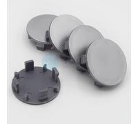 10 x YOU.S Nabenkappen Nabendeckel Felgendeckel 57,5 - 51,5 mm - silber