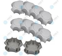 10 x YOU.S ORIGINAL Nabenkappen Nabendeckel Felgendeckel 115,0 - 82,0 mm- silber