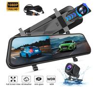 10-Zoll Spiegel Dashcam 1080P Rückfahrkamera Rückspiegel Dashcam 170°-Weitwinkel