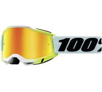 100% Accuri 2 Dunder Motocross Brille, weiß/schwarz, Größe S