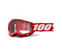 100% Accuri 2 Goggle, Erwachsene, Orange mit Klar Linse