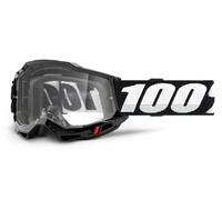100% Accuri II OTG Essential Motocross Brille, schwarz-weiss