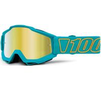 100% Accuri Extra Galak Motocross Brille, türkis für Männer