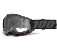100% Accuri II Essential Motocross Brille, schwarz/grau