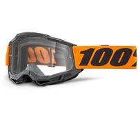 100% Accuri II Essential Motocross Brille, schwarz/orange