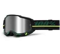 100% Accuri II Overlord Motocross Brille, schwarz/grün