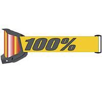 100% Accuri II V2 Chrome Essential Motocross Brille, schwarz-orange für Männer