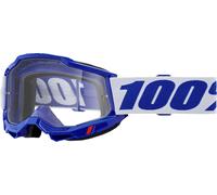 100 % Accuri2 OTG Blau MX Motocross Enduro Crossbrille für Brillenträger