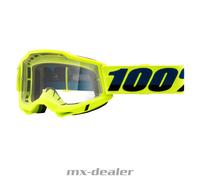 100 % Accuri2 OTG Gelb MX Motocross Enduro Crossbrille für Brillenträger Quad