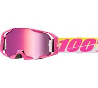 100% ARmatic Goggles Sellars/ Mirror Pink Lens Clothing NEU