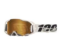100% Armatic Crossbrille MTB Pitch gold verspiegelt
