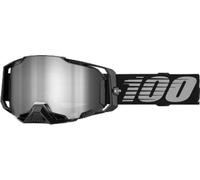 100 % Armega Black Schwarz MX Motocross Cross Brille MTB BMX Quad DH Enduro