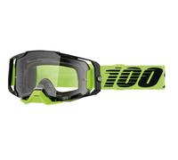 100% Armega Brille Neongelb Klares Glas