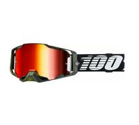 100% Armega Brille Soledad verspiegelt Rot