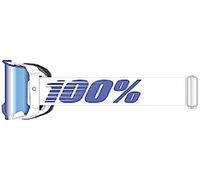 100% Motocross-Brille Armega – verspiegelte blaue Linse (CAT3)