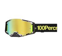 100% Armega Extra Cross BMX Brille Orban gold verspiegelt
