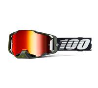 100% Armega Brille Soledad verspiegelt Rot