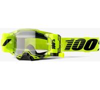 100% Armega Forecast Roll-Off Motocross Brille, schwarz-gelb für Männer