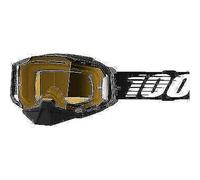 100% Armega Schneebrillen - Schwarz - Gelb - 50007-00001