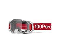 100% Armega Schutzbrille für Dirt Bikes, Motocross, Motorrad und Fahrradsport, langlebige Mountainbike-Brille, Korbin, klare Gläser
