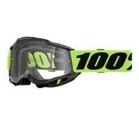 100percent Accuri 2 Brille Clear Lens/CAT0 Neon Yellow