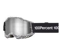 100% Crossbrille Accuri Gen. 2 Einheitsgröße Samba Mirror Silver Anti-Fog