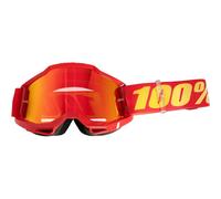 Maske 100% Accuri 2 Red - Objektiv A Spiegel Rot