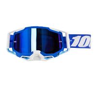 100% Crossbrille Racecraft Gen. 2 Blau - Blau verspiegelt Anti-Fog