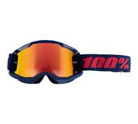 100% Strata 2 Brille Stone Klar / Blau verspiegelt