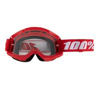 100% Sonnenbrille Strata 2 klare Scheibe (CAT0) Rot